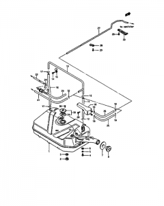suzuki super carry fuel tank pickup